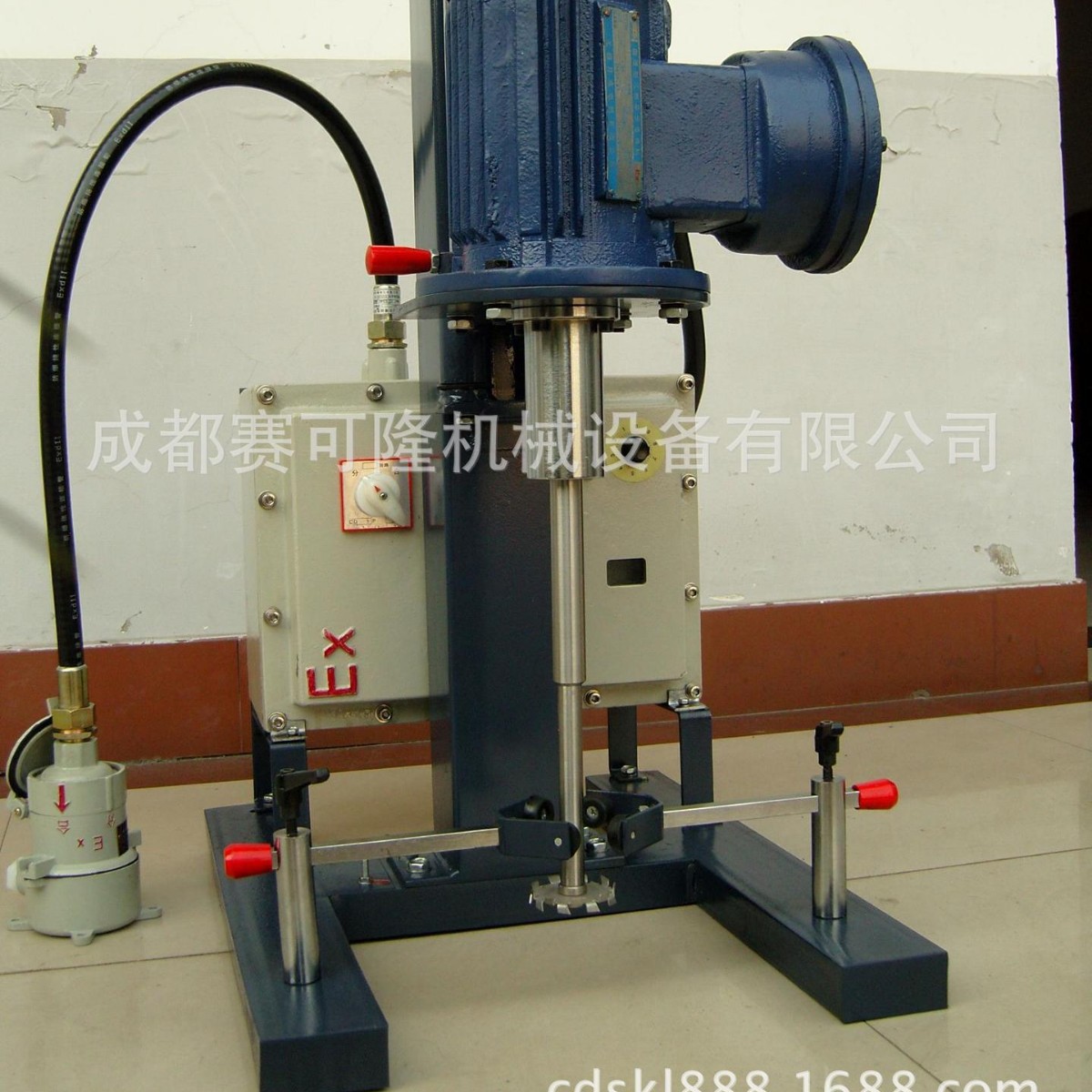 供应实验室搅拌机 电子调速400W实验室分散机 成都赛可隆搅拌机