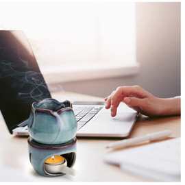 大容量分离式香薰炉郁金香炉室内香薰灯精油加热炉