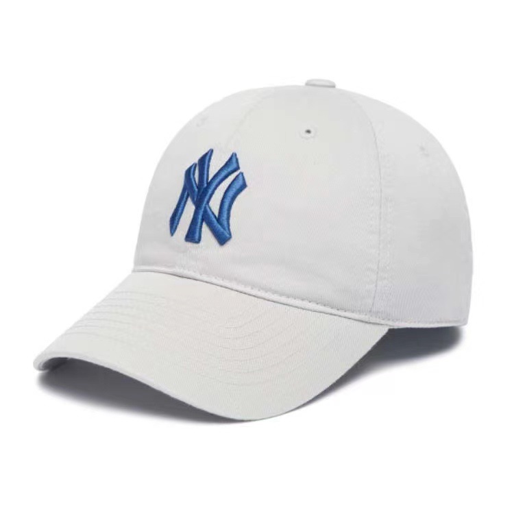 纽亦华MLB洋基队鸭舌帽LACP77软顶NYCP66刺绣遮阳防晒可调节帽子|undefined