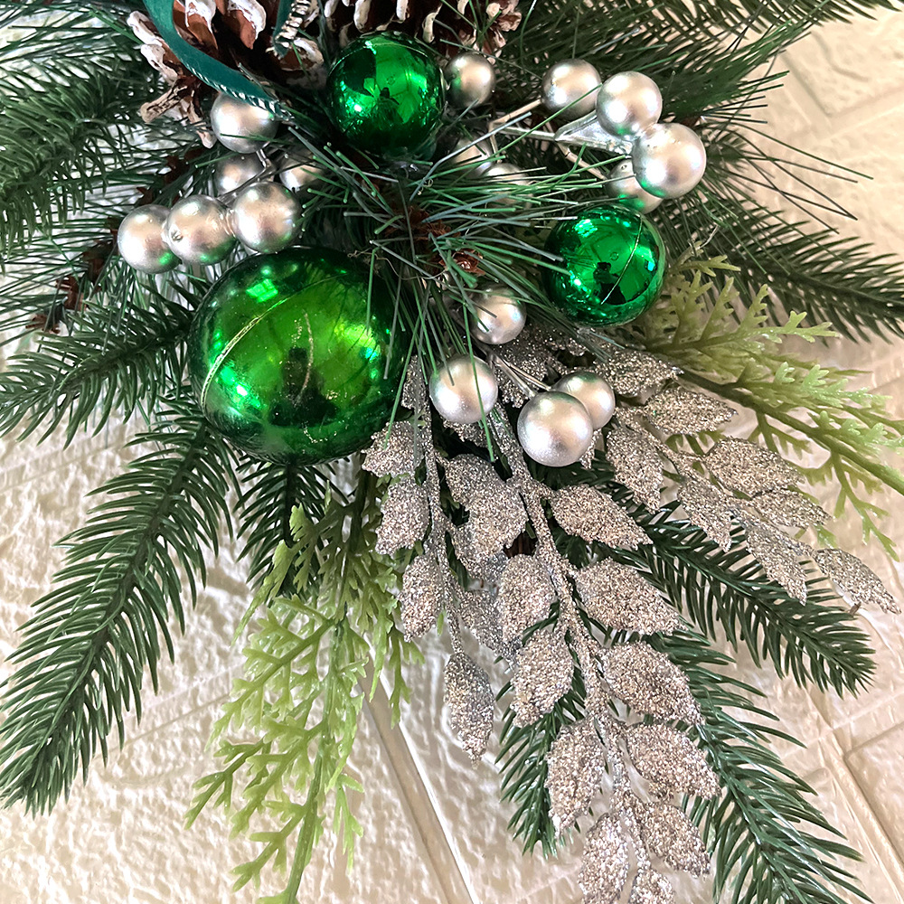 Meihui Bloemenkrans Trap Hangend Nordic Huis Scène Decoratie Kerstmis_voghion.com