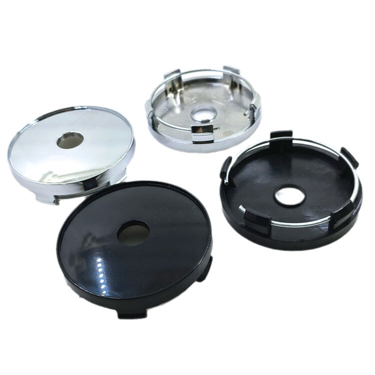Modified T60 car wheel hub center cover 030 60mm wheel cover universal 56mm wheel hub labeling Silver Black