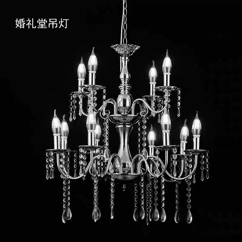 Silver ceiling lamp, diameter 0.65mm, 0.65m, 0.60m