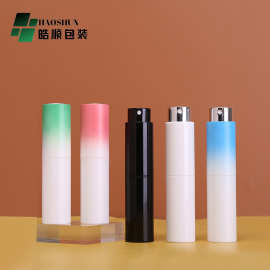 厂家塑料8ml10ml高档旋转香水瓶子 便携式旅行喷雾玻璃分装瓶批发