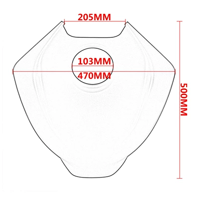 tank cover protective shell, Motorcycle frame