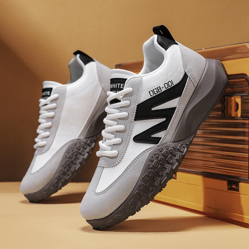 Zapatos de béisbol para estudiantes de primavera y otoño, zapatos de moda de ocio deportivo de suela gruesa, zapatos para correr Forrest Gump de suela suave de moda para hombres