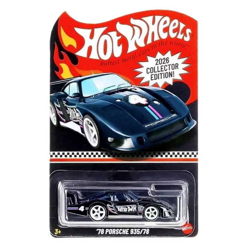 Hot Wheels 2026 Collector Series 78 Porsche 935/78 Alloy Car Model