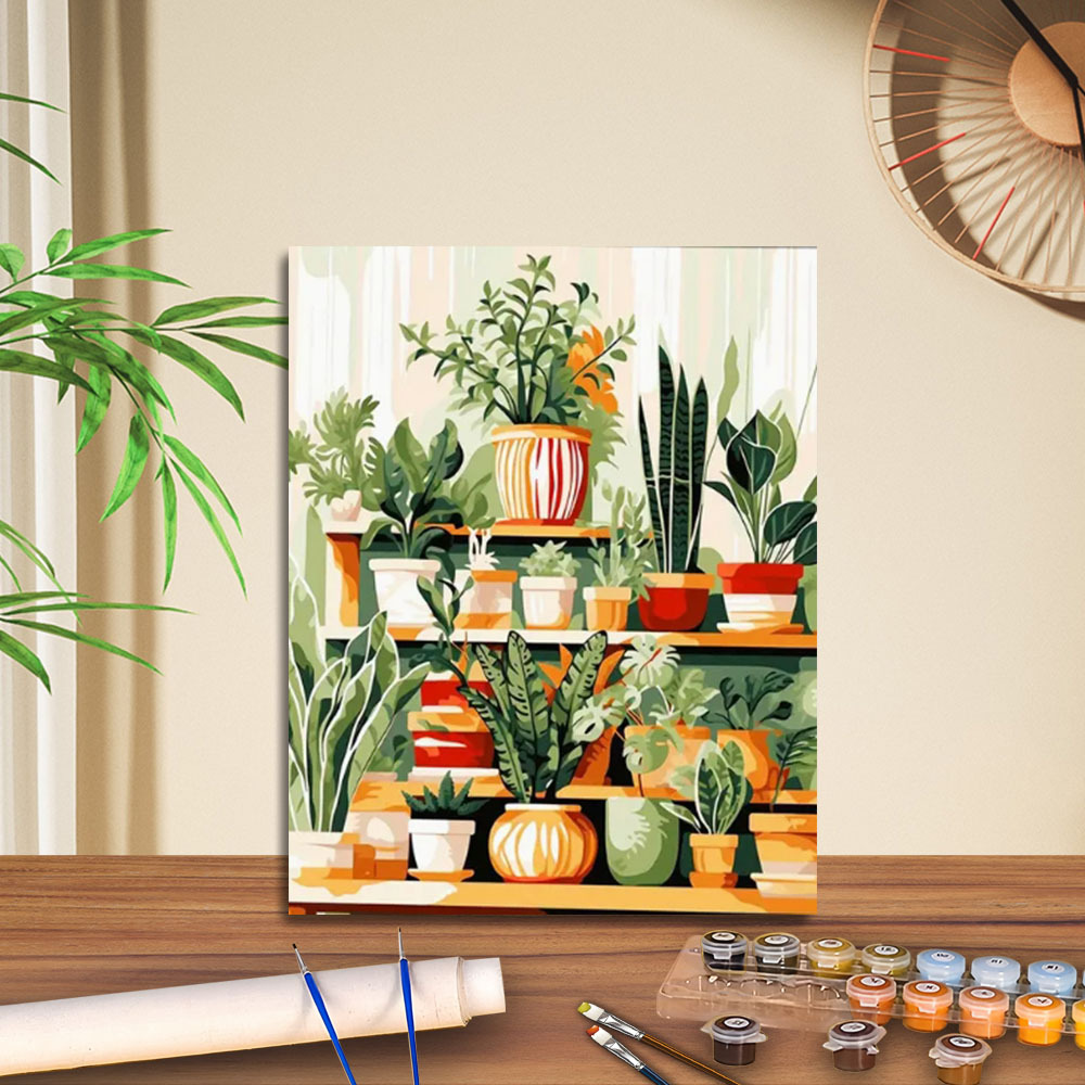 Transfronterizo jitdiy agente de pintura al óleo digital fabricantes al por mayor puestos de pintura al óleo artesanal pintura decorativa Amazon relleno de color