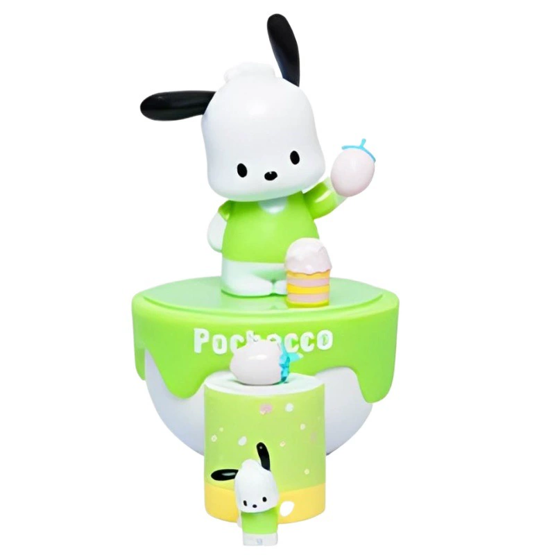 Коллекционные фигурки (Sanrio) Kuromi Hello Kitty Cinnamoroll Pompompурин — 6 персонажей в акриловом боксе, 72 шт. в ассортименте
