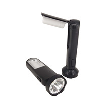 多功能手电筒台灯3AA干电池塑料手电筒黑色出口日本台灯