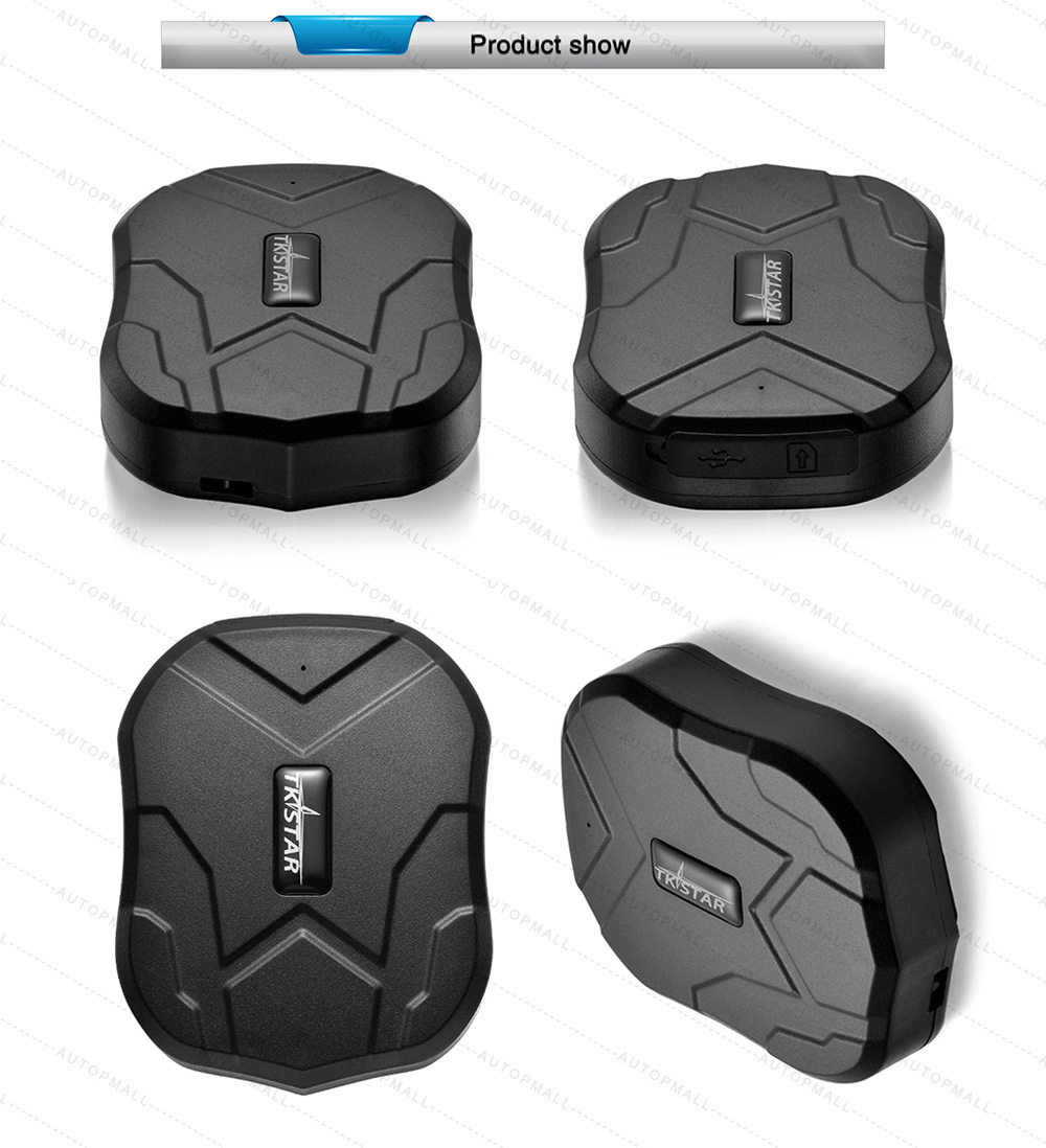 Tkstar905 Strong Magnetic Gps Locator Suitable for Car Motorcycle Battery Car Positioning Tracking