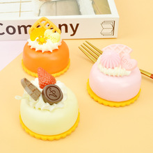 学生生日礼物仿真烘焙蛋糕6cm假蛋糕模型食玩冰箱贴仿真食物美食