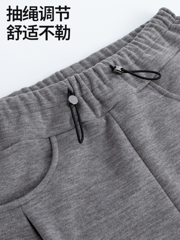 孕妇高腰阔腿裤宽松直筒垂感拖地休闲裤秋冬新款高弹托腹运动裤|undefined