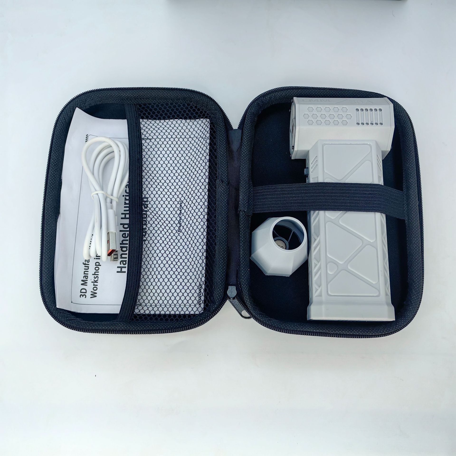 (회색 lmm) 3단 속도 조절 150g 풍압 8000mAh 배터리