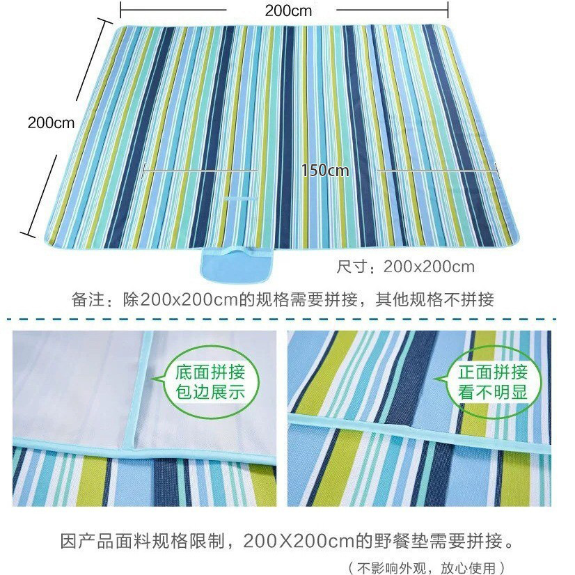屋外キャンプ防水マット携帯型防湿マット超大型折り畳みPVCピクニックマット厚いピクニック毛布カスタマイズ