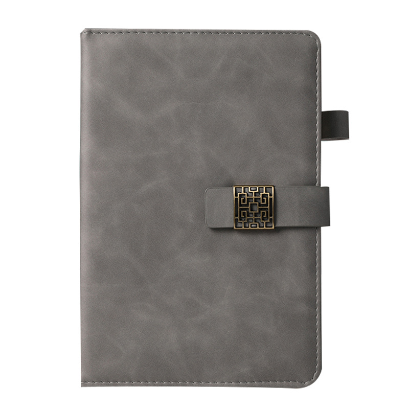 Cuaderno de absorción de piel de oveja puede personalizar logotipo a5 libro grueso de alto valor de oficina cuaderno de notas al por mayor