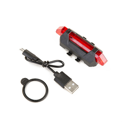Cross-border high-brightness energy-saving rechargeable bicycle tail light outdoor hiking warning light cycling equipment accessories manufacturer wholesale