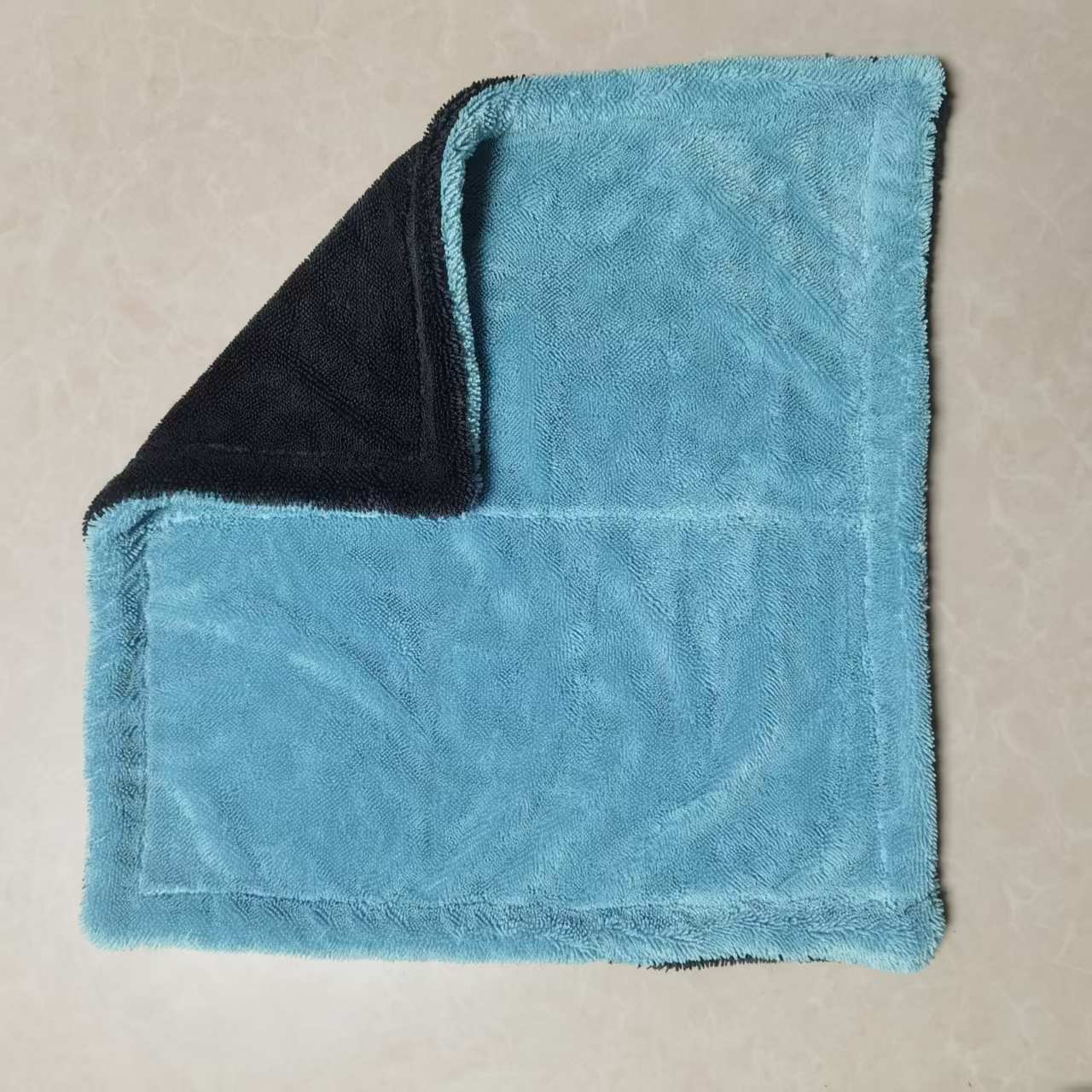 Color engrosado trenzas pequeñas torcidas toallas de limpieza de automóviles super absorción de agua sin cabello sin marcas de toallas de limpieza de automóviles