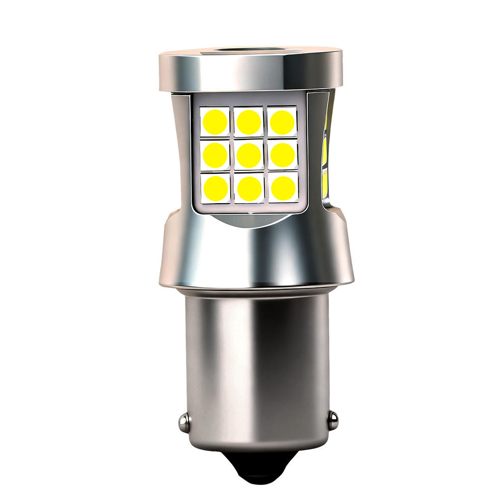 Shangxian LED luz de marcha atrás t15 luz de freno 3030 25smd 1156 decodificación sin electrodos bombilla de automóvil brillante