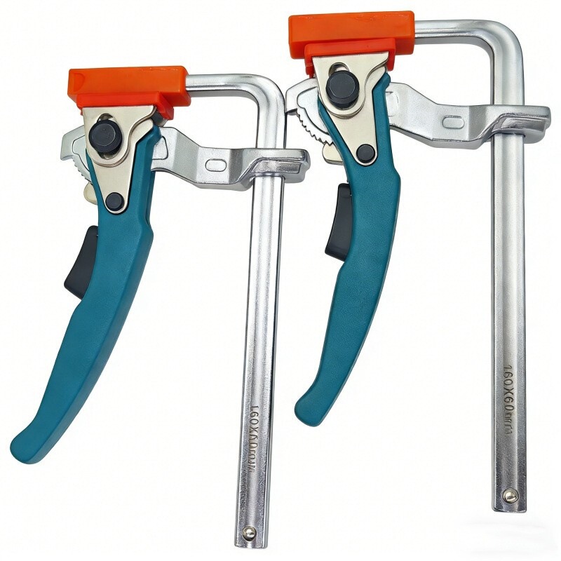 Ratchet Woodworking Quick-Release Track Clamp Compatible with Festo Makita Track Saw F Clamp Cross-Border Manufacturer