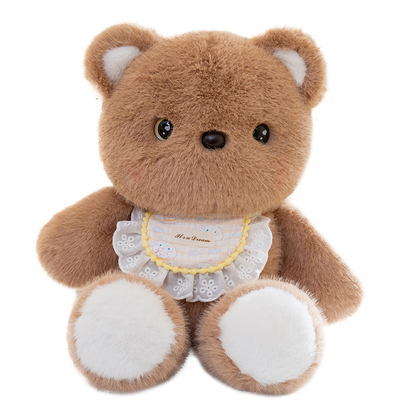 Correr animales pequeños conejos juguetes de peluche lindo gato de tres flores muñeca muñeca almohada regalo del día de los niños