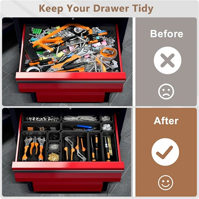 42-in-1 toolbox organizer Repair kit