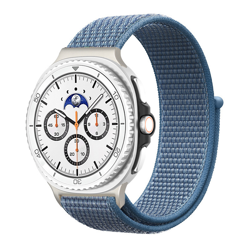适用三星watch8手表带Galaxy watch8Classic魔术贴回环式尼龙表带|undefined