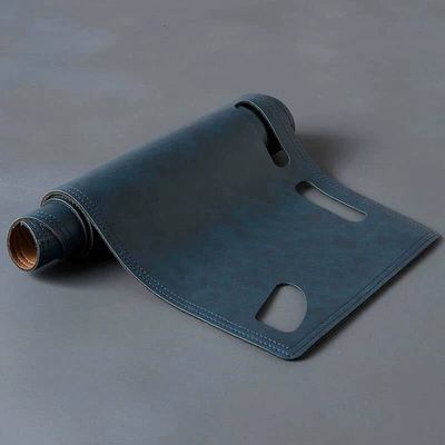 Günəş əleyhinə siperlik – Maxus DANA V1 dashboard sunshade - dana-v1-vintage-stone-pattern-leather-blue-saic-maxus-dana-v1