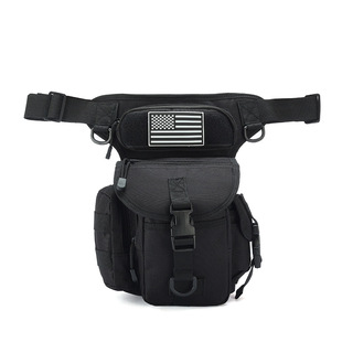 Multifunctional Waist Bag Tactical Leg Bag Outdoor Waterproof Oxford Cloth Camouflage Sports Portable Mobile Phone Military Fan CS Waterproof Bag
