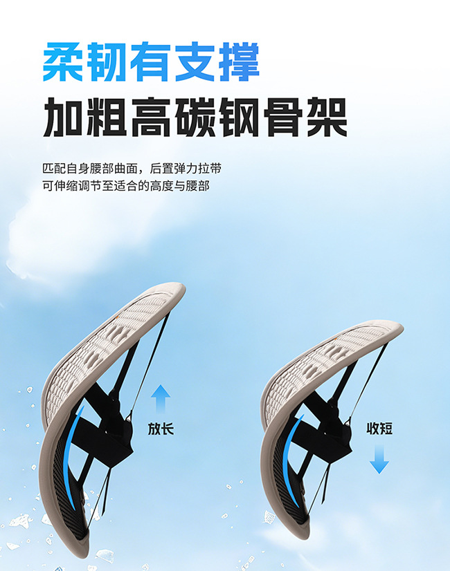 Cross-Border Hot-Selling Gel Car Seat Cushion, Summer Seat Cushion, Lumbar Support, Office Seat Cushion, Car Cooling Cushion, Factory Direct Sales