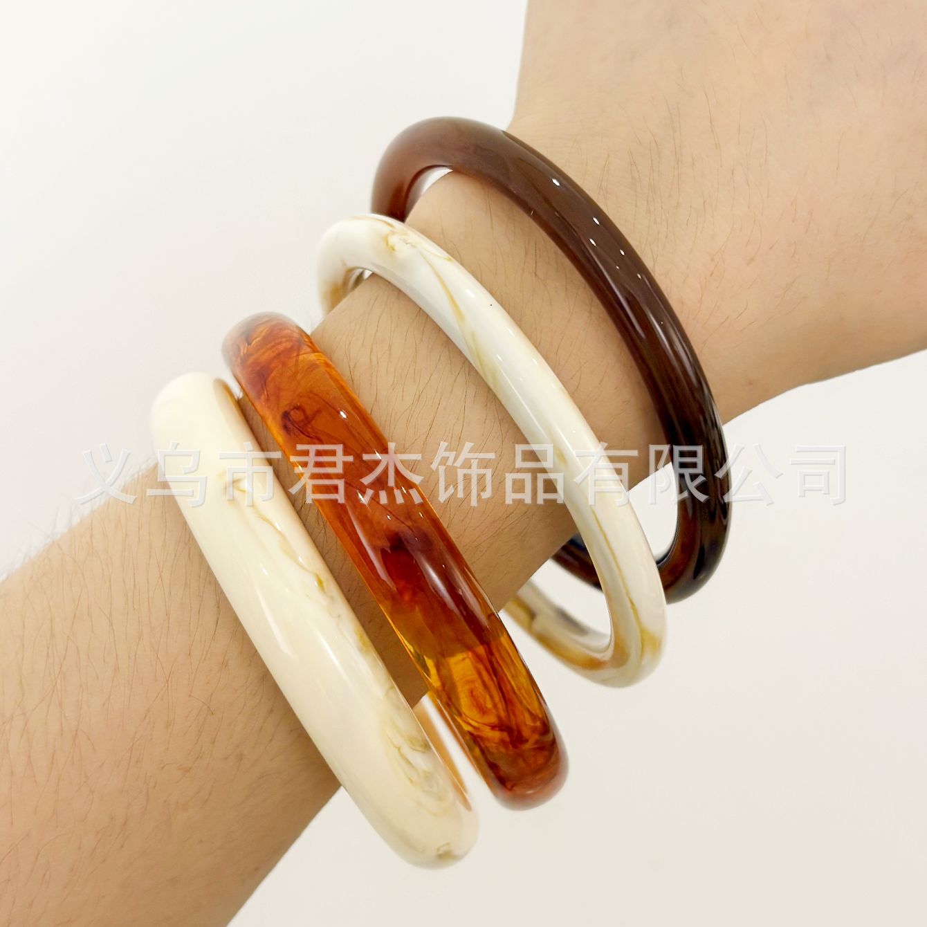 Amazonas pulseras de estilo de moda personalidad de viento frío pulseras de resina de mármol pulseras retro de moda