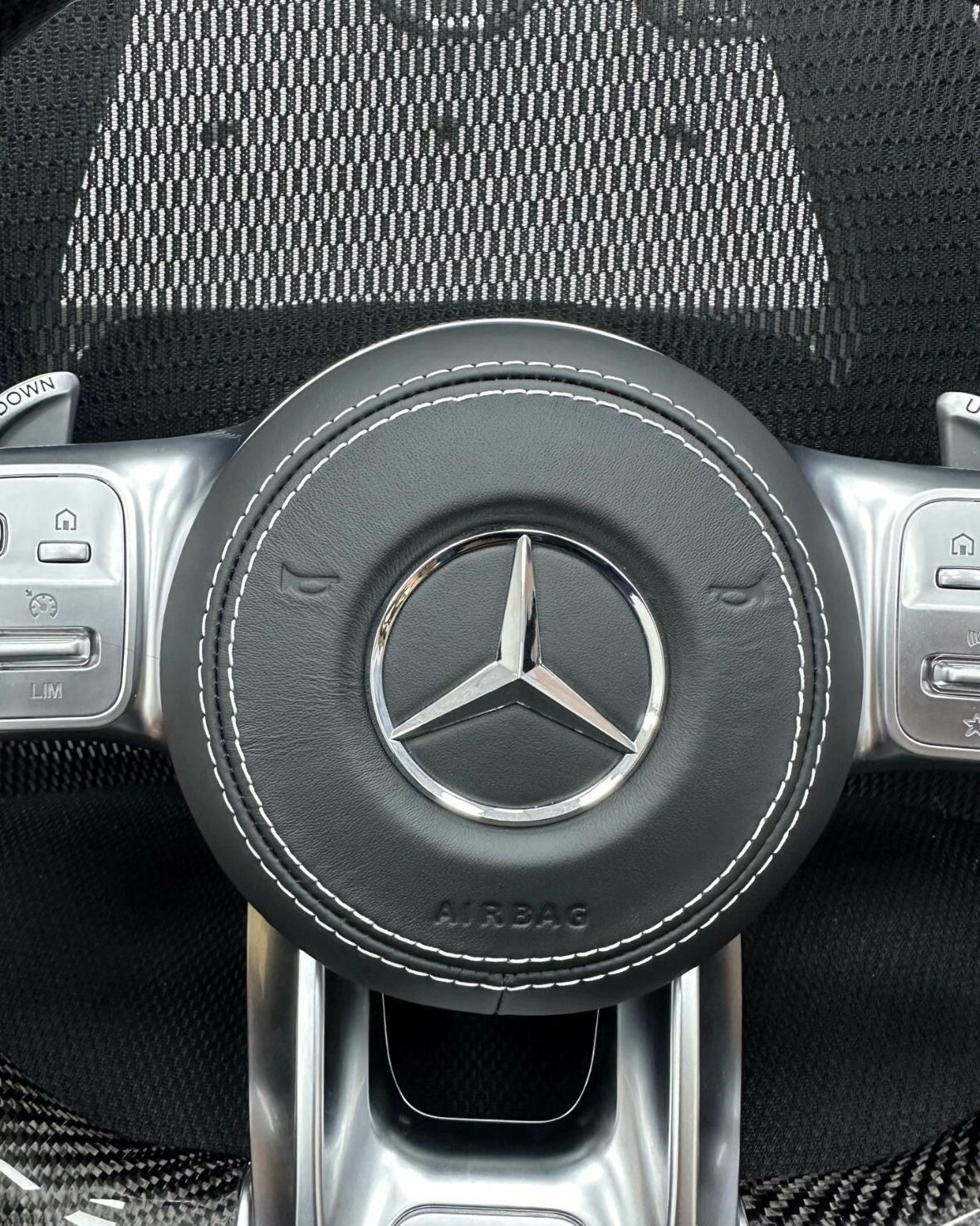 Mercedes-Benz steering wheel 809CLA C-Class E-Class S-Class ML old model upgraded to new model steering wheel C200 E300 AMG