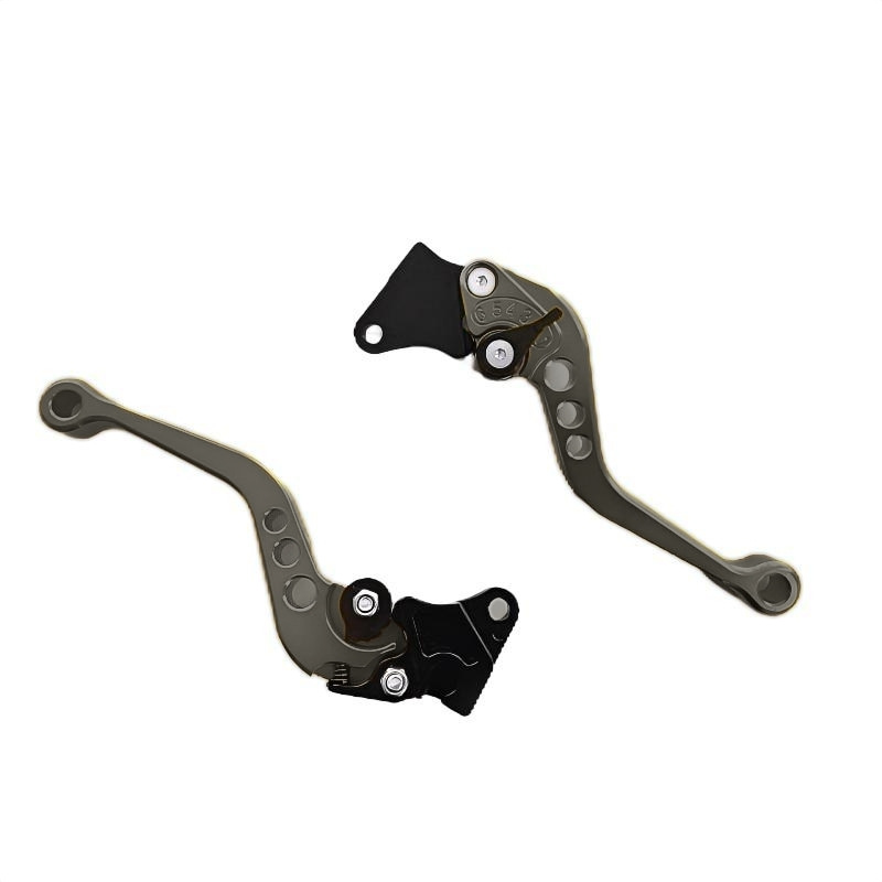 Double drum brake horn motorcycle modified accessories CNC qiaoge aluminum alloy handle clutch brake six-speed cross-border adjustment