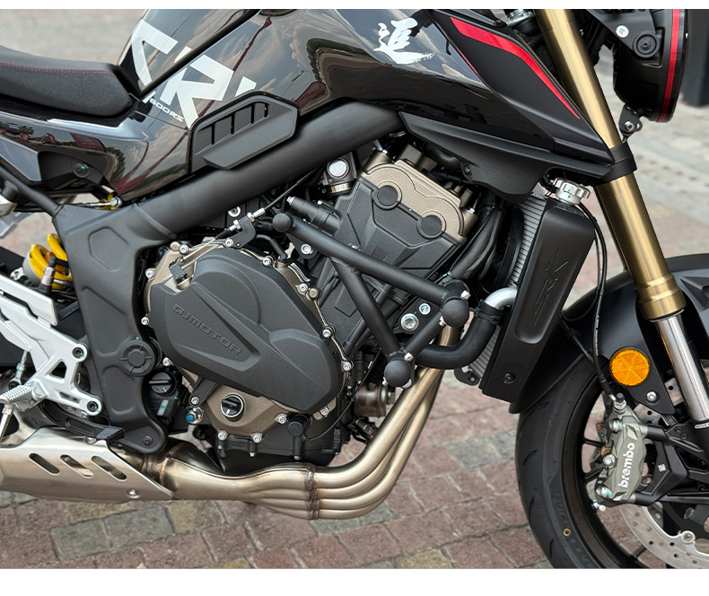 Suitable for Chasing 600Rs Spring Head Bumper, Aluminum Alloy Spring Head, Carbon Steel Guard Bar, Anti-Fall Competition Bar Modification Parts