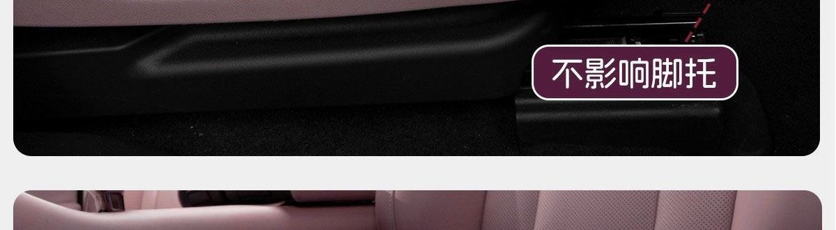 High-grade Nappa leather new single-piece women's seat cushion, purple seat pad, rear car seat cushion, suitable for all seasons