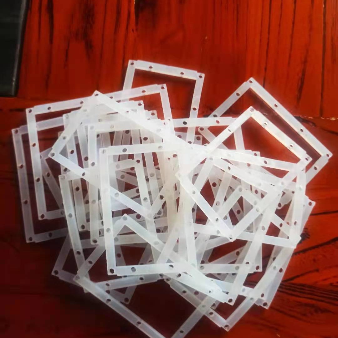 硅胶制品 方形硅胶圏 透明硅胶密封圈 硅胶密封垫片 硅胶防水圏