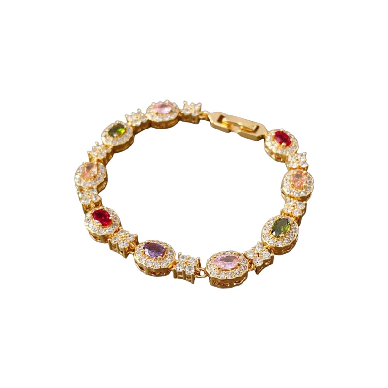 18k oro real pulsera de pulsera pul