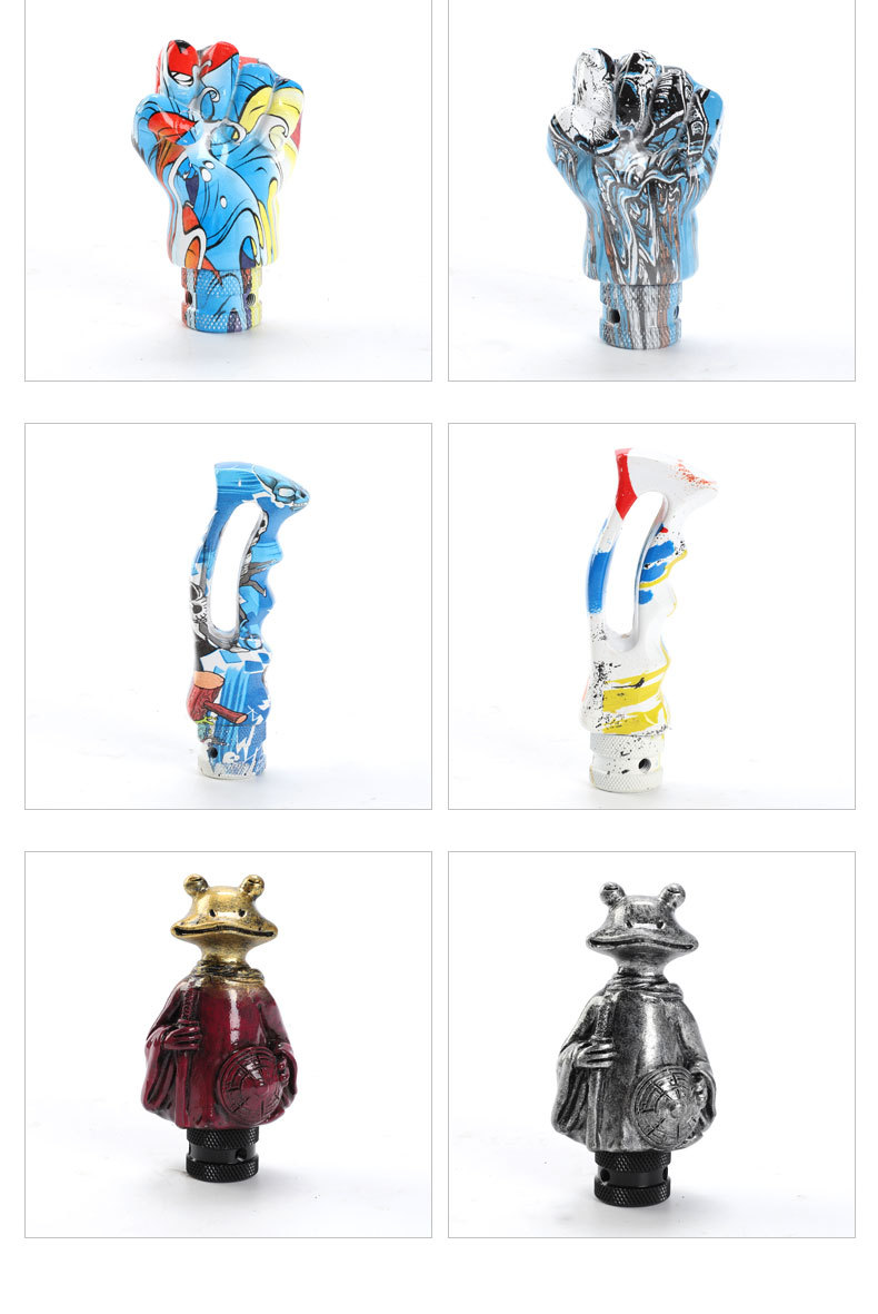 Car Modified Resin Gear Head Manual Model Funny Stylish Fashionable Gear Lever Universal Gear Head Gear Handle