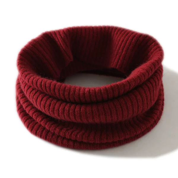 Cashmere Pullover Neck Warmer for Women in Autumn and Winter, Warm and Cold-Proof Neck Gaiter for Men and Women, Versatile Neck Scarf