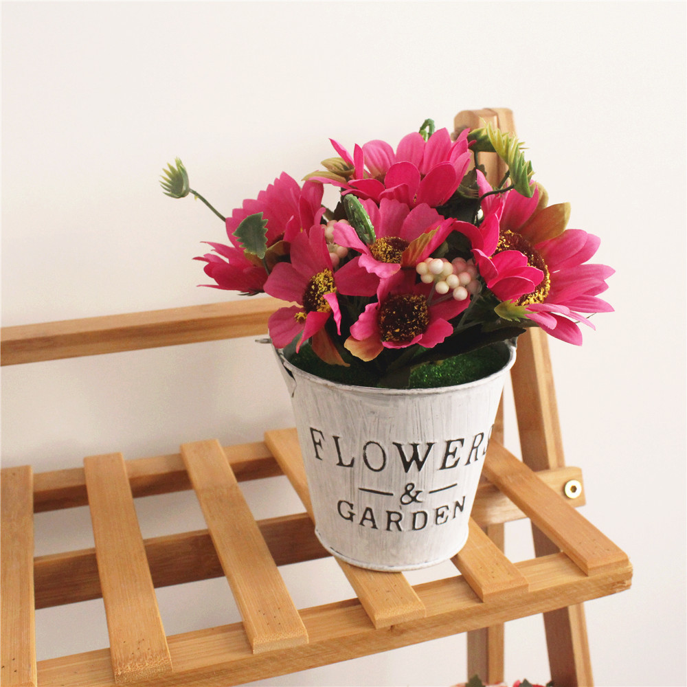 Marrón oscuro JH1144 Rosa Flores ☆