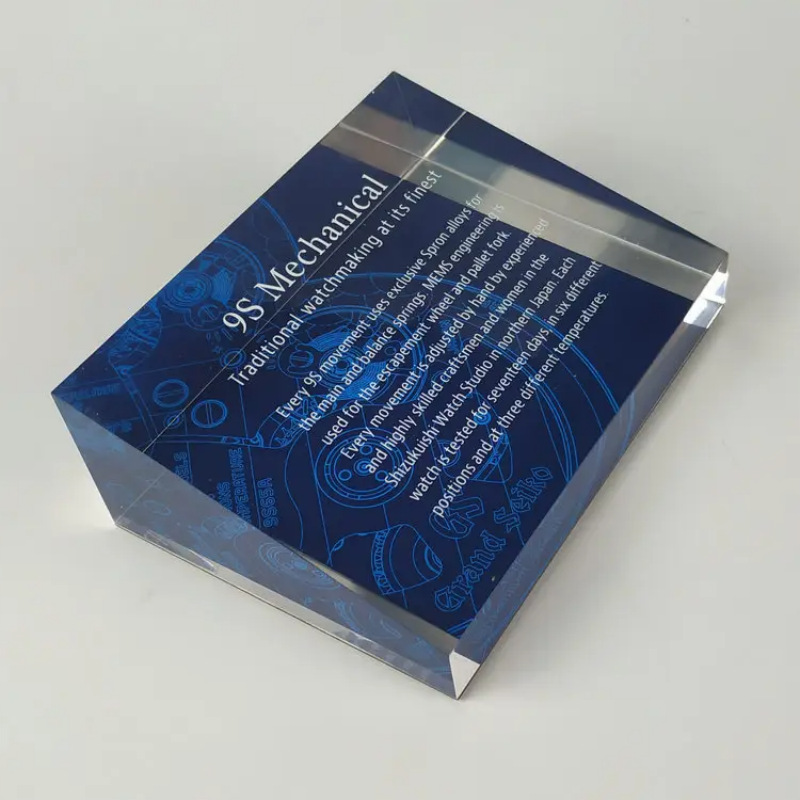 高透明彩色亚克力板厚板尺寸激光雕刻加工抛光水族馆玻璃样角