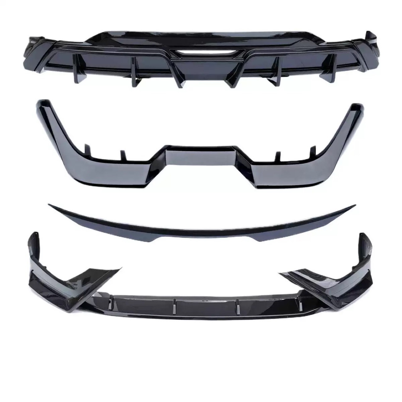 Suitable for 23 models of BYD Song PLUS modified rear spoiler, roof spoiler, middle spoiler, rear diffuser, rear lip, front spoiler, and front bumper