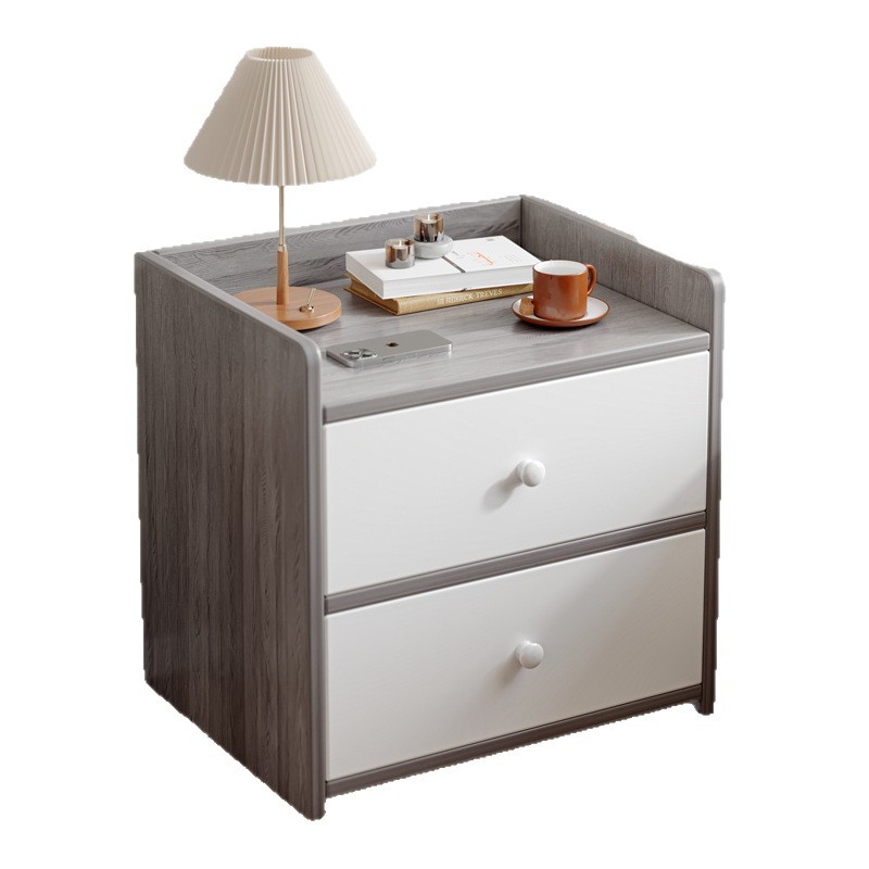 Mesa de cabecera moderna simple mini armario de almacenamiento armario de almacenamiento armario de visualización doméstico armario de biblioteca simple armario de cama