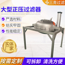 1米大型正压过滤器 厂家供应 精密微孔滤膜过滤器 正压搅拌过滤器