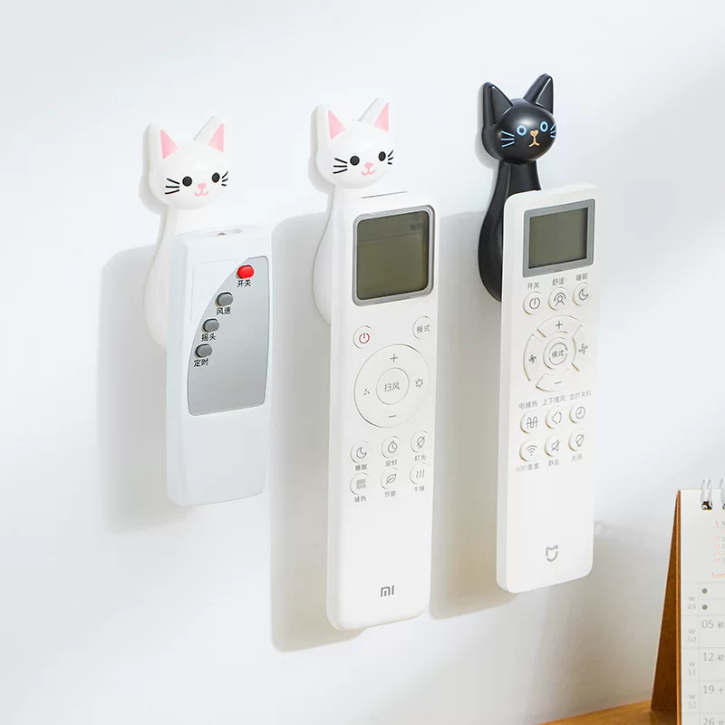 Cartoon remote control, toothbrush, storage system for bed, cat