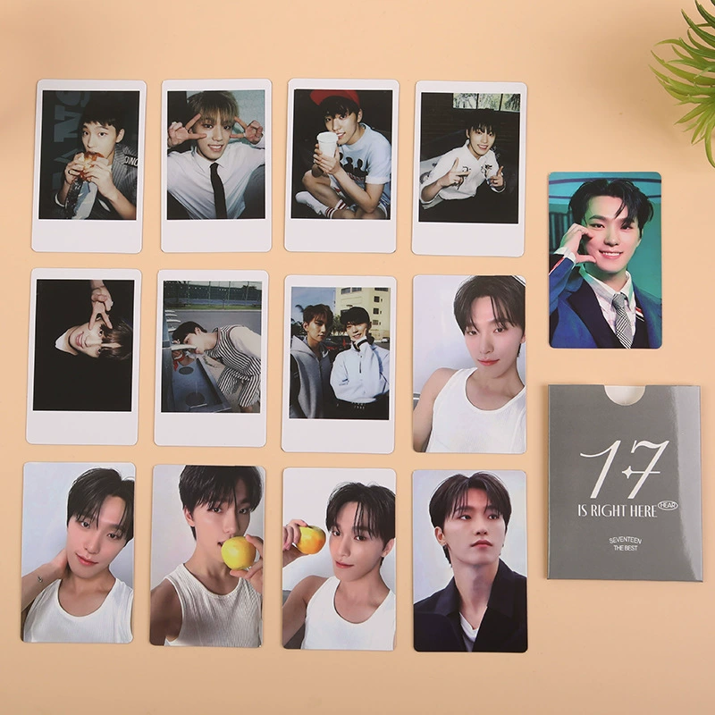 Корейская группа 17 SEVENTEEN новая специальная маленькая карта