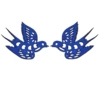A pair of magpies (blue)
