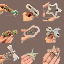 新款发夹时尚合集韩国东大门新款刘海夹侧边夹百搭头饰发饰女小众