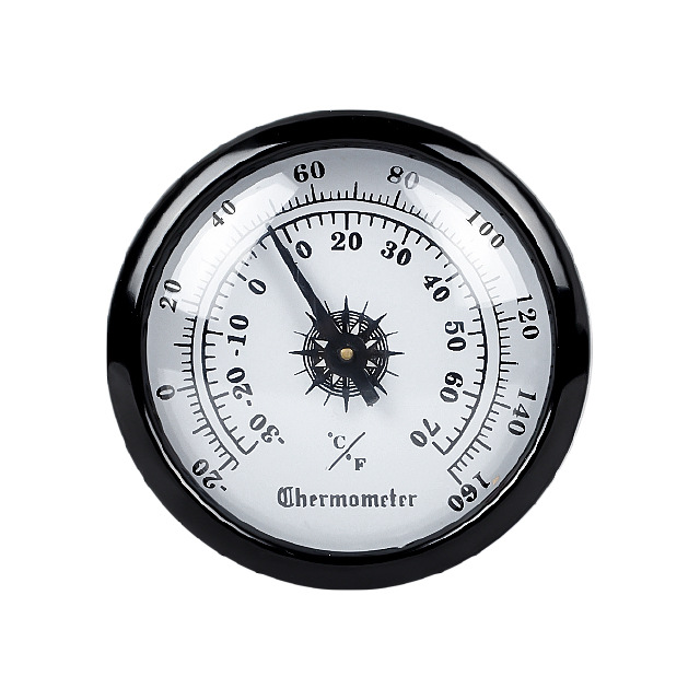 高精准度迷你便携式易读取刻度双金属温度计