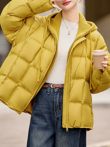 Short down jacket
