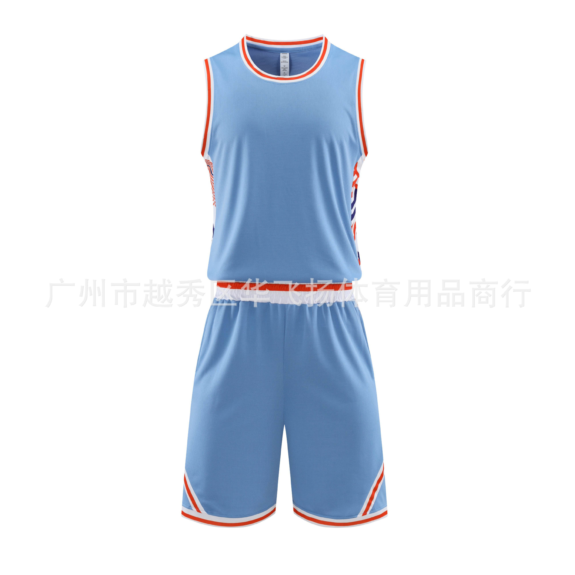 Manufacturers wholesale new basketball clothes suit breathable sweat-absorbent basketball match clothes basketball training clothes can be customized